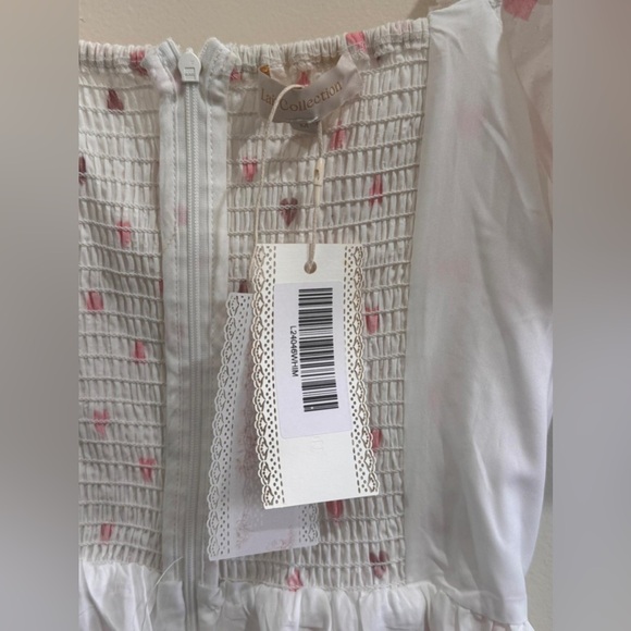 NWT LaitCollection Cream Puff Sleeve Maxi Sundress for Wedding Guest - Picture 10 of 11